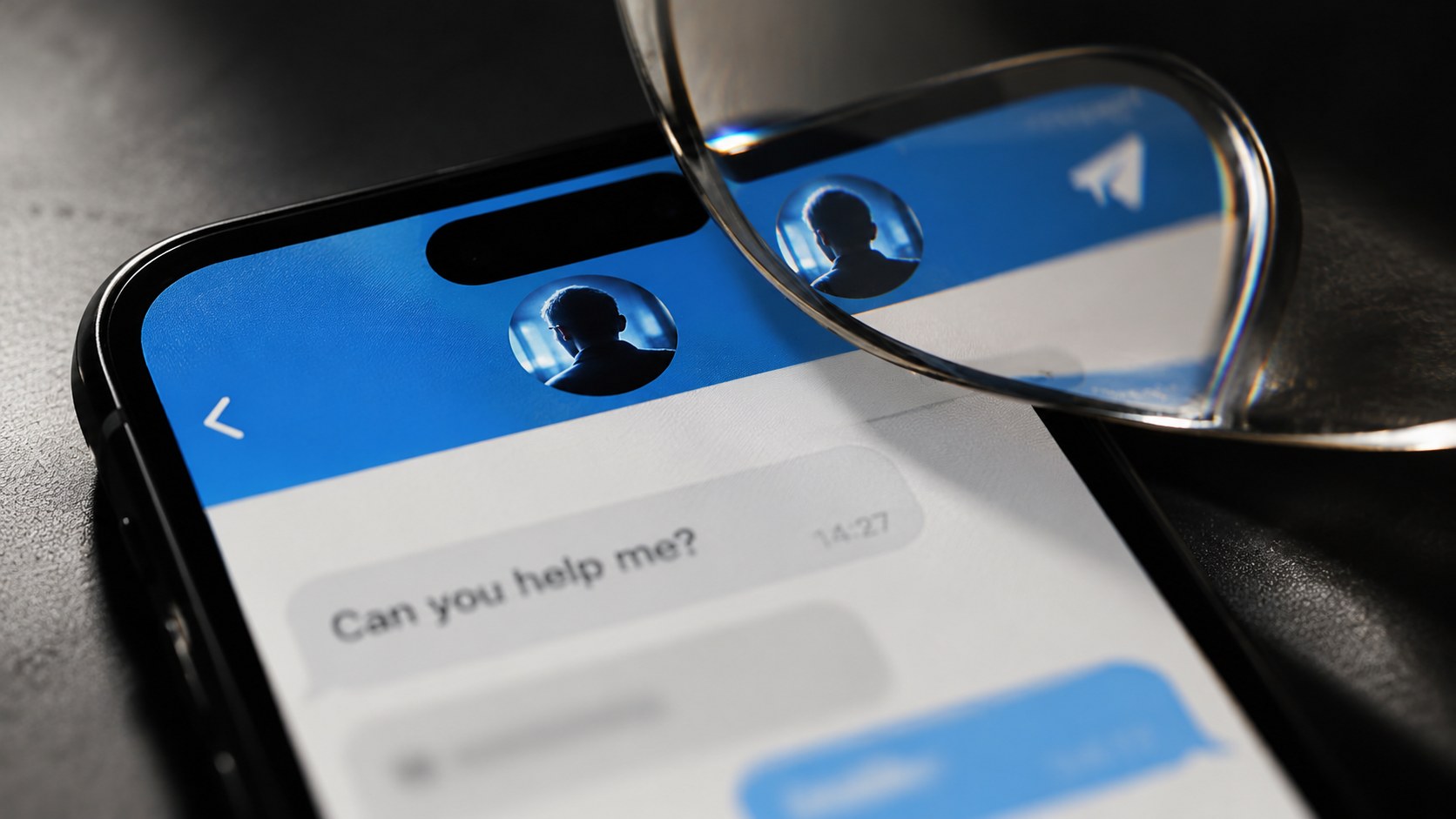 Editorial illustration for “How Telegram impersonation scams work”.